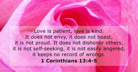 1 Corinthians 13:4.